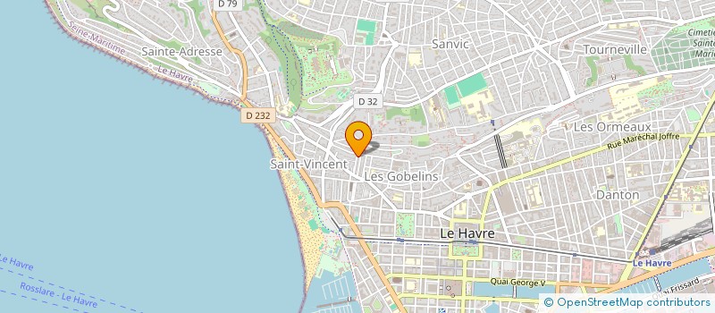 localisation de l'entreprise MONSIEUR VERONIQUE MONTAGNANA  LE HAVRE