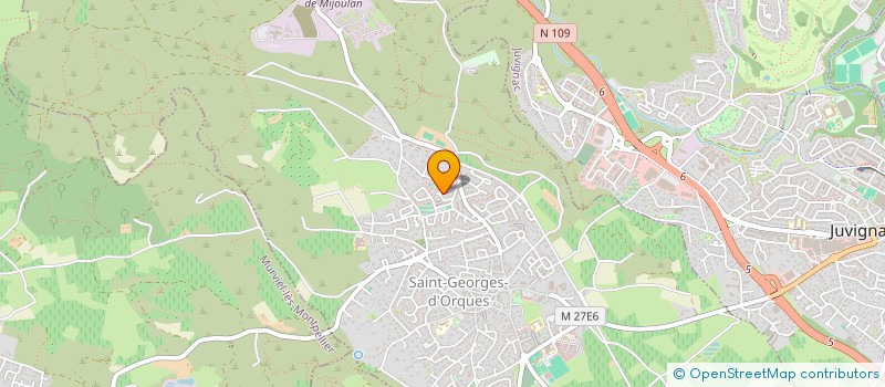 localisation de l'entreprise MONSIEUR VERONIQUE PEREZ  SAINT-GEORGES-D'ORQUES