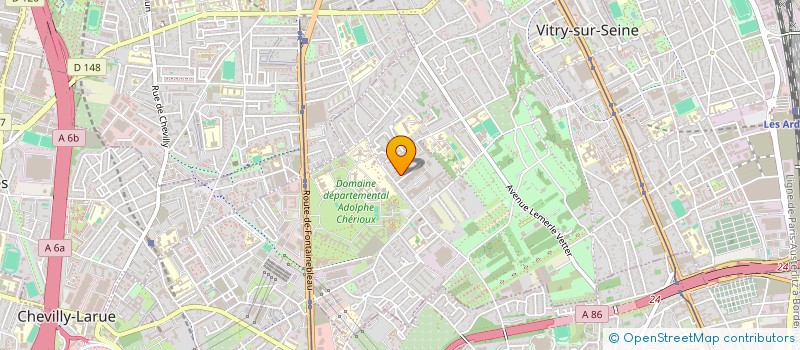 localisation de l'entreprise MONSIEUR VERRY LIM  VITRY-SUR-SEINE