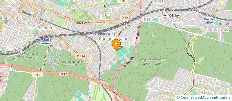localisation de l'entreprise MONSIEUR VERSAILLES URGENCE PLOMBIER à VERSAILLES