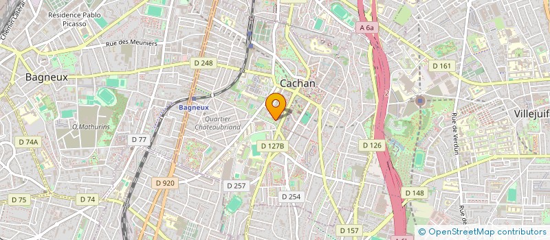 localisation de l'entreprise MONSIEUR VESANI YORDANOV  CACHAN