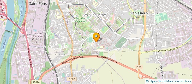 localisation de l'entreprise MONSIEUR VESELIN PEHLIVANOV  VENISSIEUX