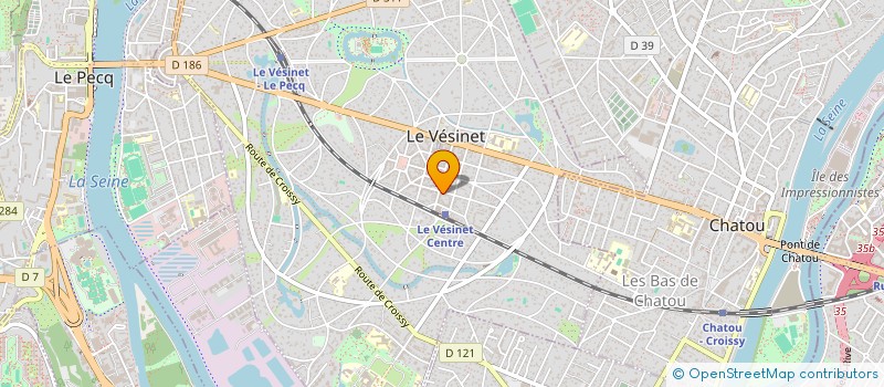 localisation de l'entreprise MONSIEUR VESINET LIF LE  LE VESINET