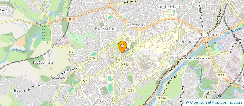 localisation de l'entreprise MONSIEUR VESSELIN KOUKOV à LIMOGES