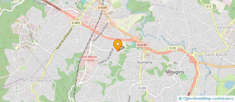 localisation de l'entreprise MONSIEUR VESSELIN NEDKOV  MOUGINS