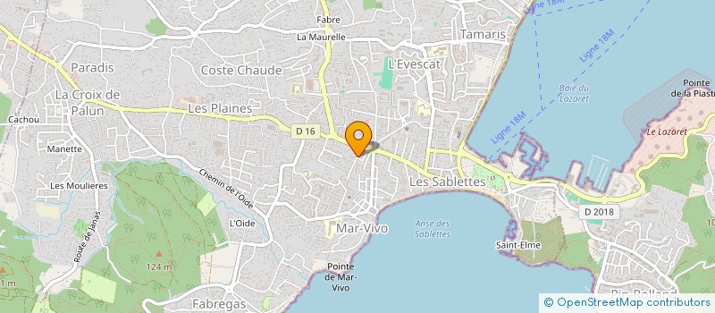 localisation de l'entreprise MONSIEUR VETEA MIRAMBEAU  LA SEYNE-SUR-MER