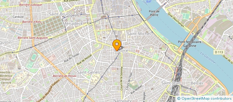 localisation de l'entreprise MONSIEUR VETEA ROSAZ à BORDEAUX