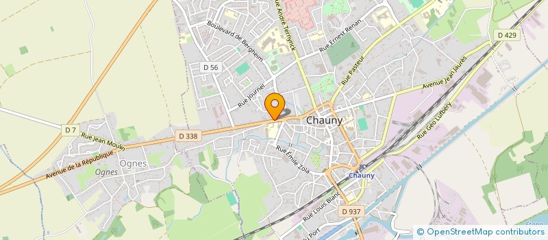 localisation de l'entreprise MONSIEUR VEYSEL HAYLAZ à CHAUNY