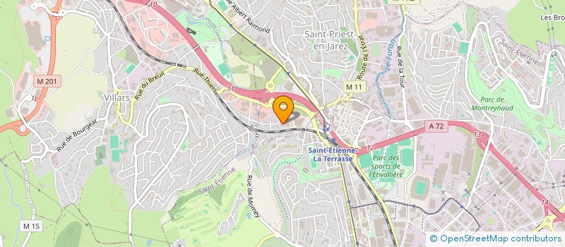 localisation de l'entreprise MONSIEUR VEYSEL KARA  SAINT-PRIEST-EN-JAREZ