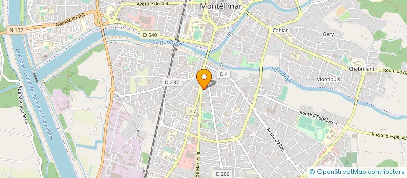 localisation de l'entreprise MONSIEUR VEYSEL KILIC à MONTELIMAR