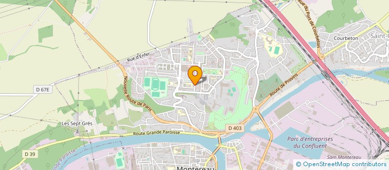 localisation de l'entreprise MONSIEUR VEYSEL KURTGOZ  MONTEREAU-FAULT-YONNE