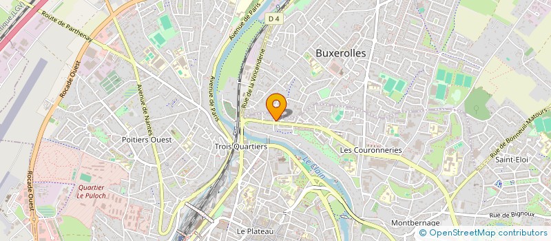 localisation de l'entreprise MONSIEUR VEYSI AYDIN  BUXEROLLES