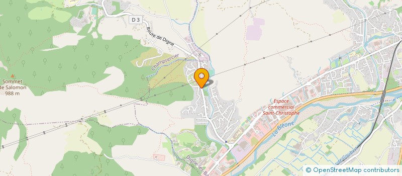 localisation de l'entreprise MONSIEUR VEYSSEL CAGATAY à DIGNE-LES-BAINS