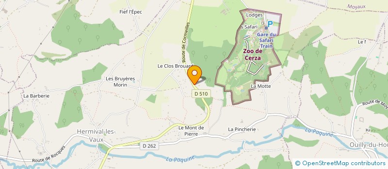 localisation de l'entreprise MONSIEUR VIACHESLAV PASKAR  HERMIVAL-LES-VAUX