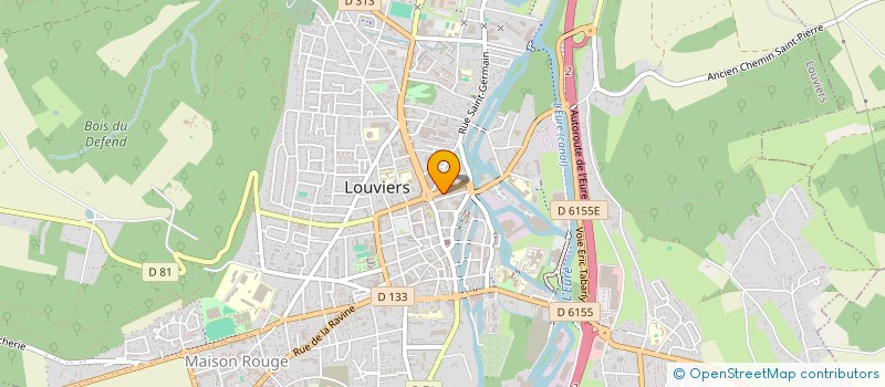 localisation de l'entreprise MONSIEUR VIACHESLAV SHILOV  LOUVIERS