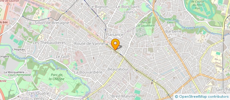 localisation de l'entreprise MONSIEUR VIANEY TURPIN à NANTES
