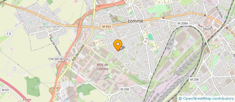localisation de l'entreprise MONSIEUR VIANNEY BARON à LILLE
