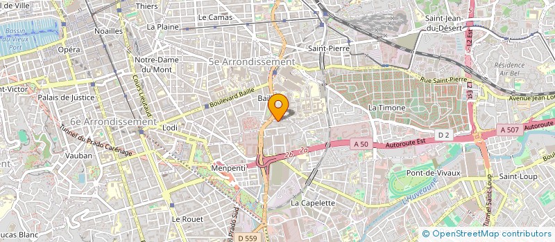 localisation de l'entreprise MONSIEUR VIANNEY BENSA à MARSEILLE