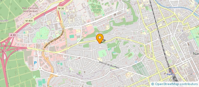 localisation de l'entreprise MONSIEUR VIANNEY BOLLERY  NANCY