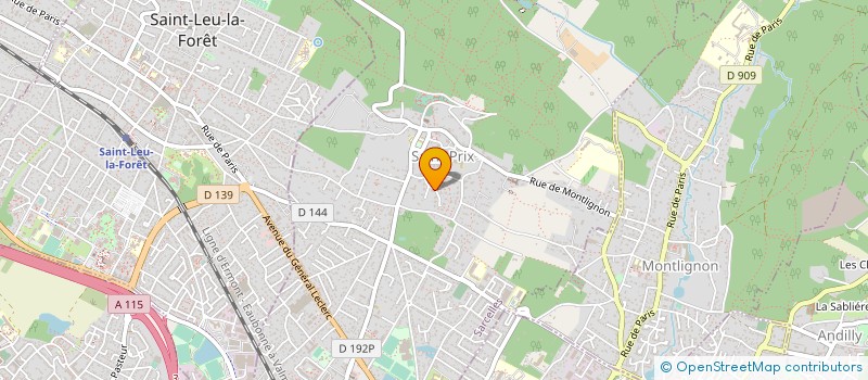 localisation de l'entreprise MONSIEUR VIANNEY BOUSSUAT à SAINT-PRIX