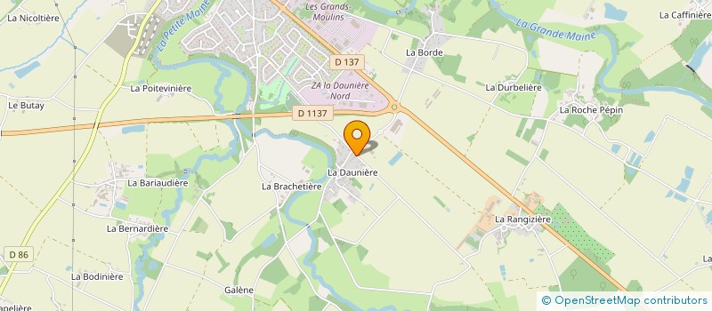 localisation de l'entreprise MONSIEUR VIANNEY COSTE à MONTAIGU-VENDEE