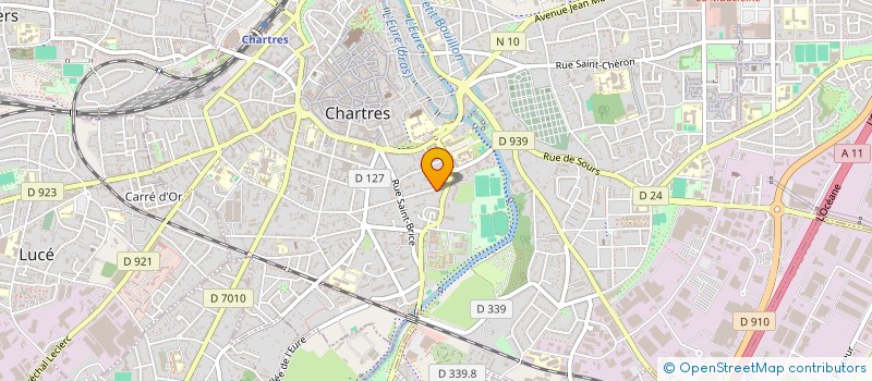 localisation de l'entreprise MONSIEUR VIANNEY COUDIERE à CHARTRES