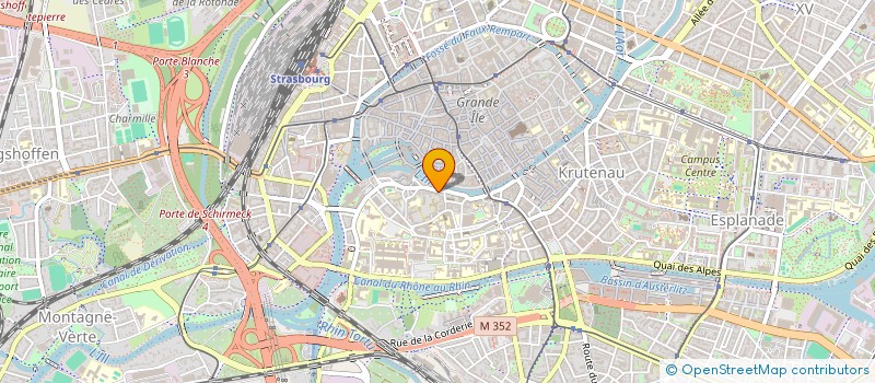 localisation de l'entreprise MONSIEUR VIANNEY COURT à STRASBOURG