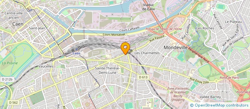localisation de l'entreprise MONSIEUR VIANNEY CRIBIERO à CAEN