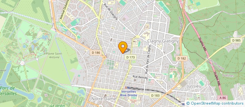 localisation de l'entreprise MONSIEUR VIANNEY D'ABOVILLE  LE CHESNAY-ROCQUENCOURT