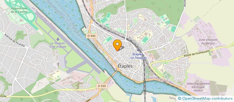 localisation de l'entreprise MONSIEUR VIANNEY DESCHARLES  BREXENT-ENOCQ