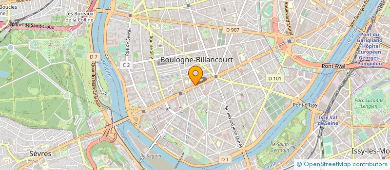 localisation de l'entreprise MONSIEUR VIANNEY DESPORTES à BOULOGNE-BILLANCOURT