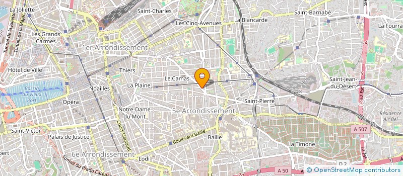 localisation de l'entreprise MONSIEUR VIANNEY DUBOIS à MARSEILLE