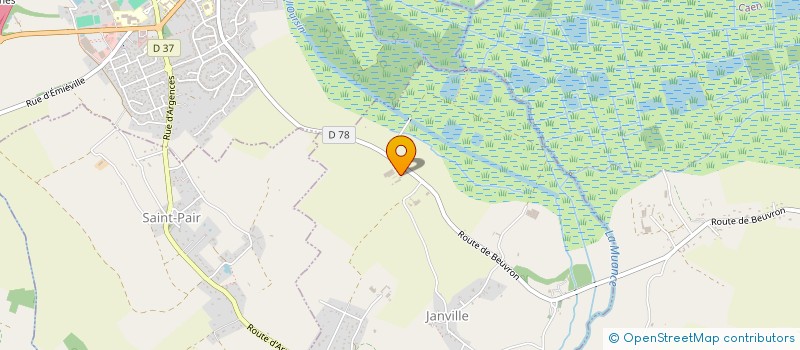 localisation de l'entreprise MONSIEUR VIANNEY DUREL  JANVILLE