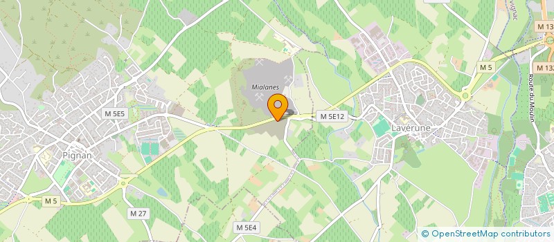 localisation de l'entreprise MONSIEUR VIANNEY DUSSOLIET-BERTHOD à PIGNAN