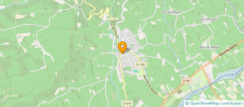 localisation de l'entreprise MONSIEUR VIANNEY FRANSSENS à VINSOBRES
