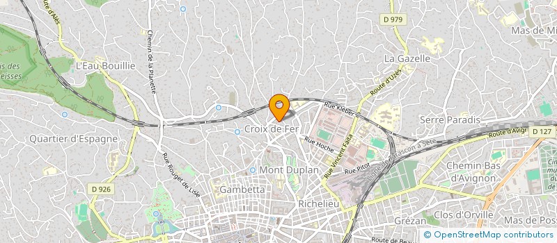 localisation de l'entreprise MONSIEUR VIANNEY LANGE  NIMES