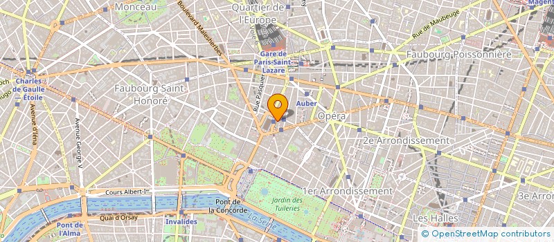 localisation de l'entreprise MONSIEUR VIANNEY LAPORTE  PARIS