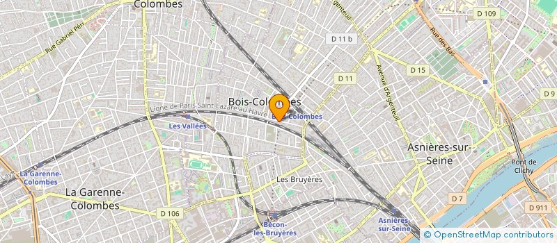 localisation de l'entreprise MONSIEUR VIANNEY LE BOURHIS à BOIS-COLOMBES