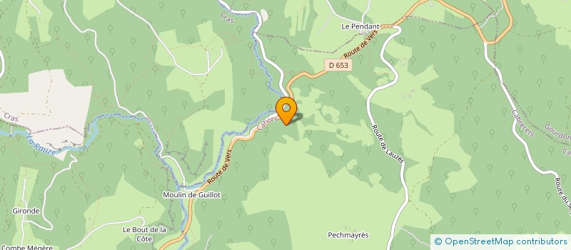 localisation de l'entreprise MONSIEUR VIANNEY LORE  SAINT GERY-VERS