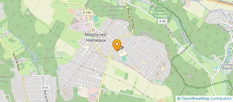 localisation de l'entreprise MONSIEUR VIANNEY NOMBALAIS à MAGNY-LES-HAMEAUX