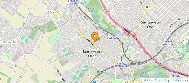localisation de l'entreprise MONSIEUR VIANNEY PERCHET à EPINAY-SUR-ORGE