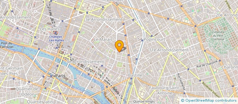 localisation de l'entreprise MONSIEUR VIANNEY QUECQ D HENRIPRET  PARIS