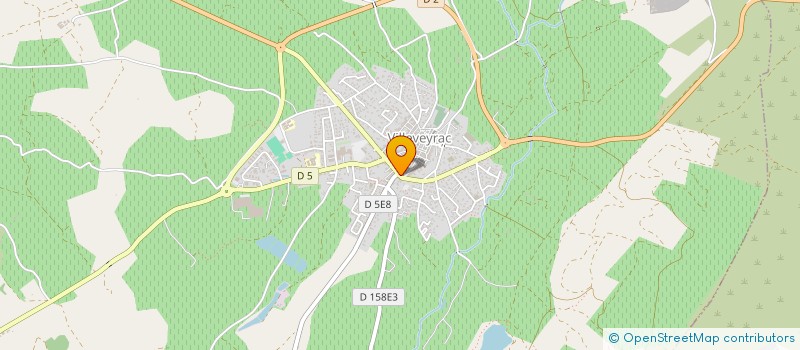 localisation de l'entreprise MONSIEUR VIANNEY RAJA  VILLEVEYRAC