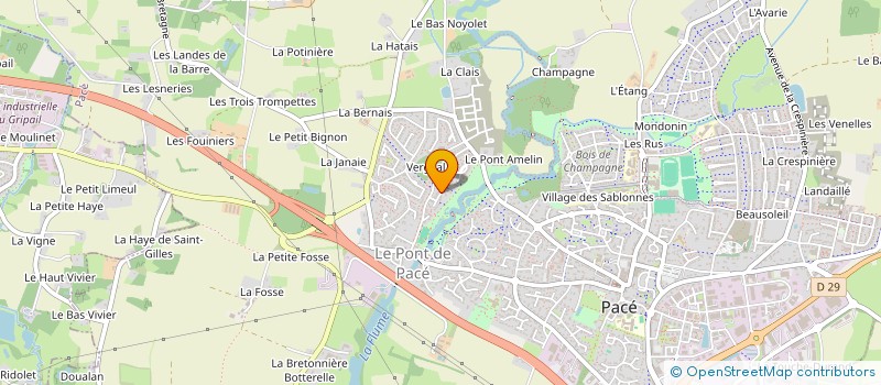 localisation de l'entreprise MONSIEUR VIANNEY ROLLIN  PACE