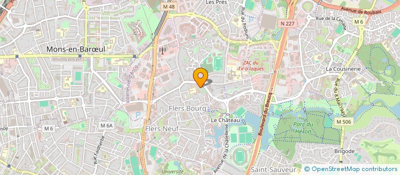 localisation de l'entreprise MONSIEUR VIANNEY TRACHET  VILLENEUVE-D'ASCQ