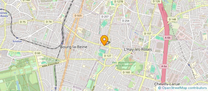 localisation de l'entreprise MONSIEUR VIATCHESLAV SAFAROV  L'HAY-LES-ROSES