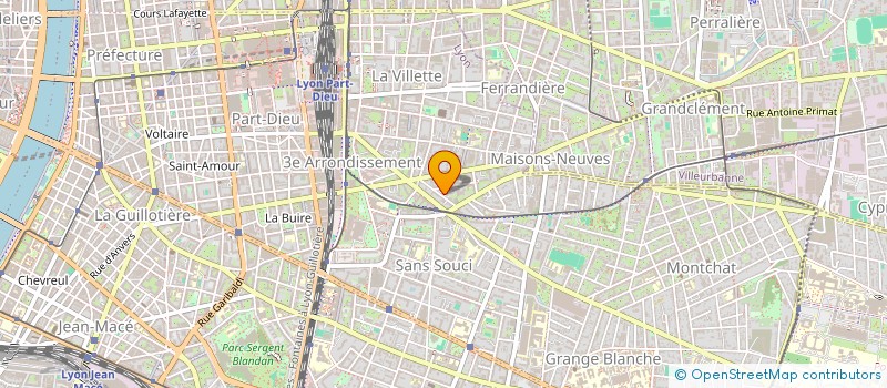 localisation de l'entreprise MONSIEUR VICENC BATALLA  LYON