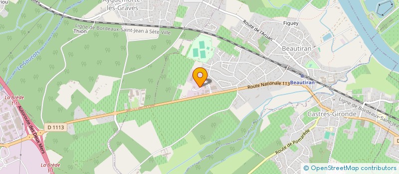 localisation de l'entreprise MONSIEUR VICENTE ASTILLEROS  BEAUTIRAN