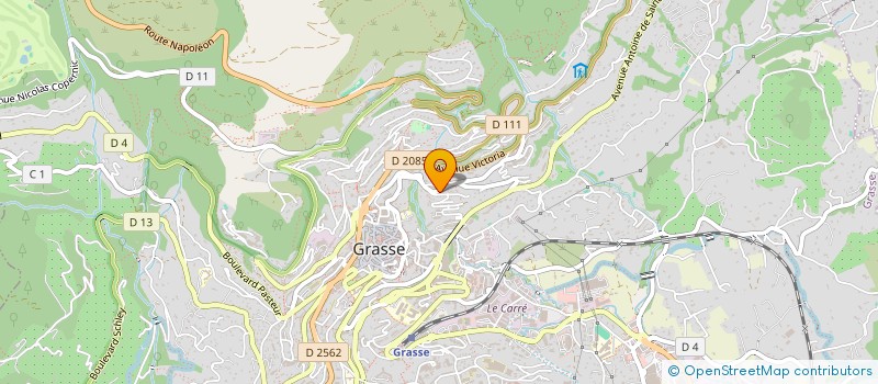 localisation de l'entreprise MONSIEUR VICENTE DUSSAC à GRASSE
