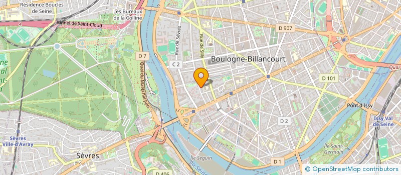 localisation de l'entreprise MONSIEUR VICENTE MILANES MONTERO à BOULOGNE-BILLANCOURT